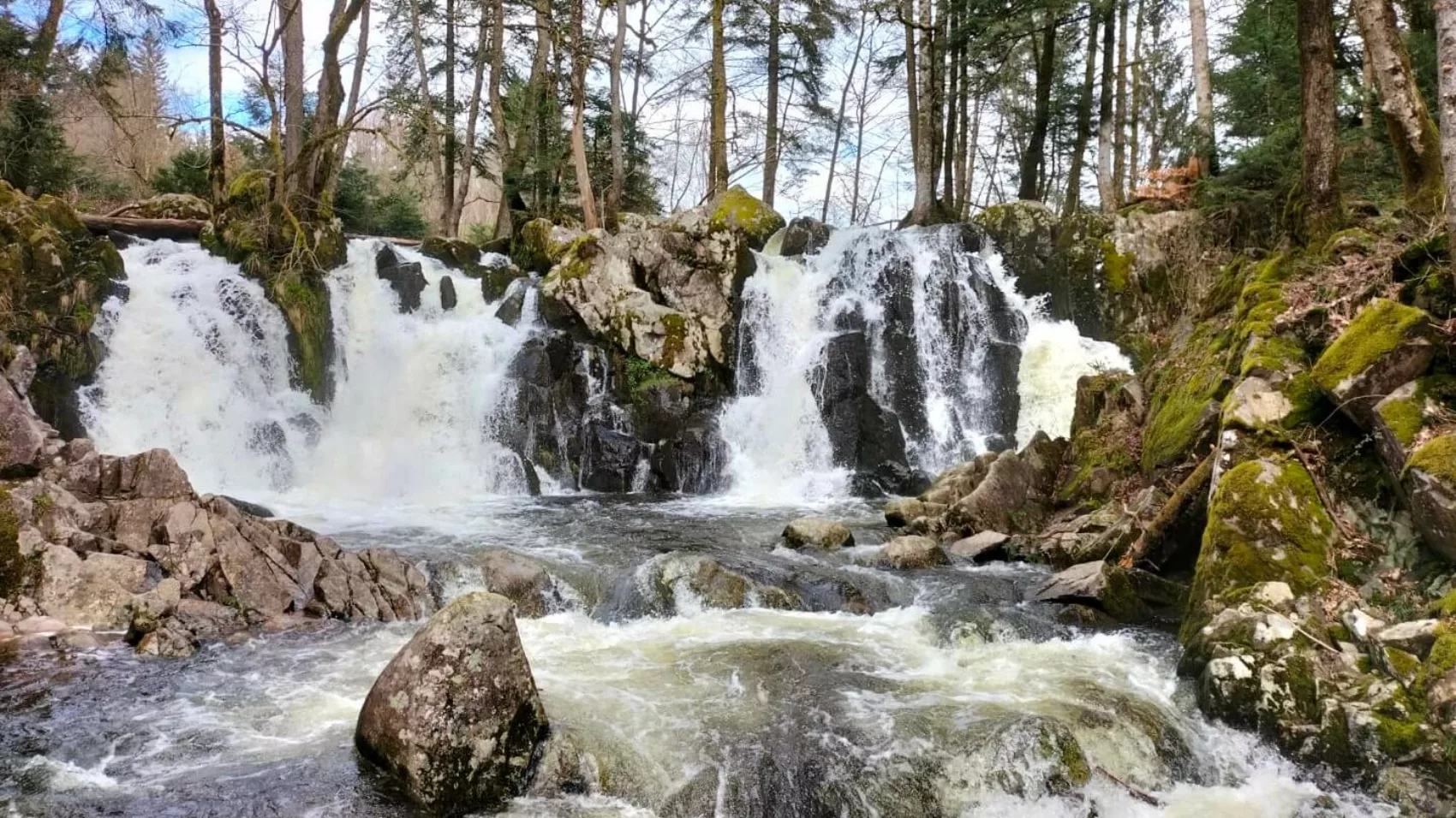 cascades dans les Vosges