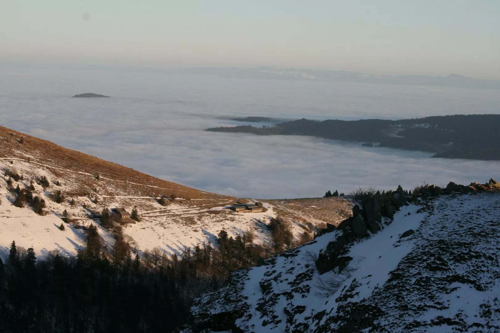 mer de nuages en novembre