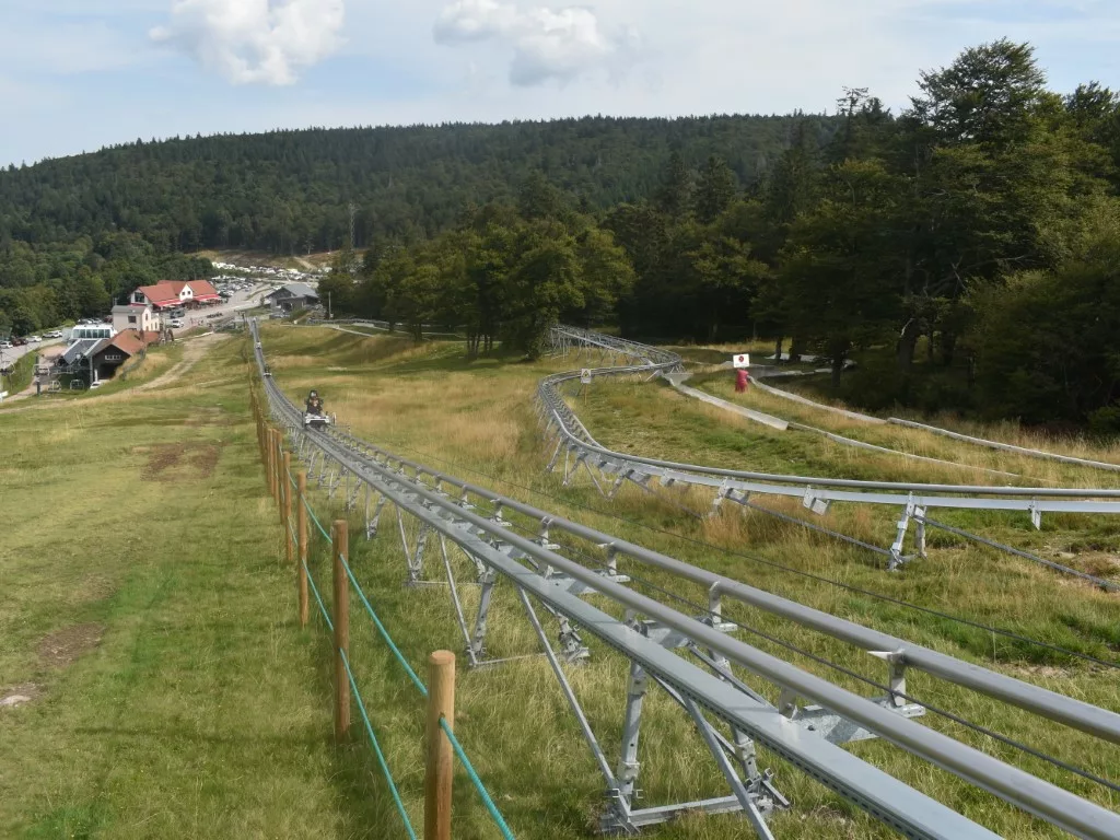 Luge sur rail de La Schlucht