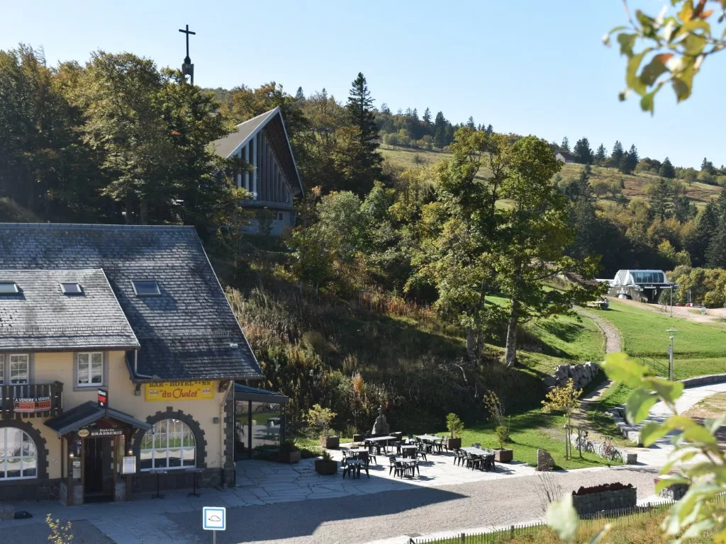 Un restaurant au col de la Schlucht